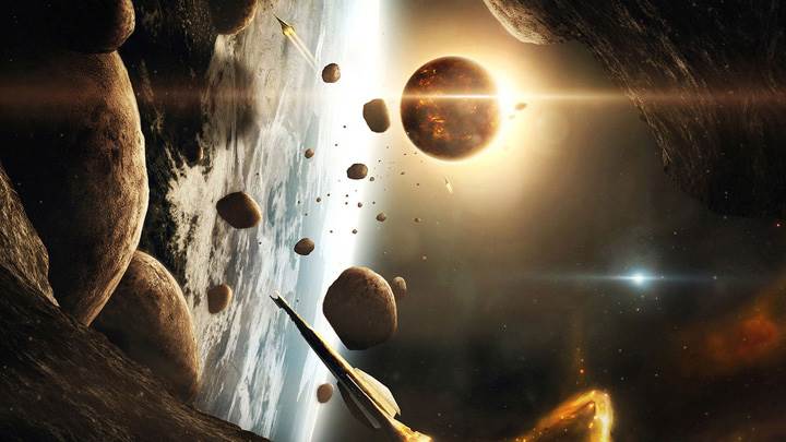Spaceships Crossing The Planets